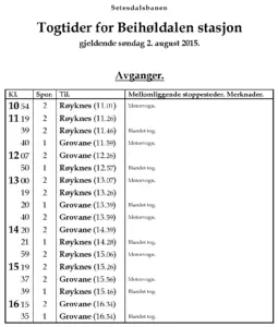 Oppslag-Beiholdalen-Avganger
