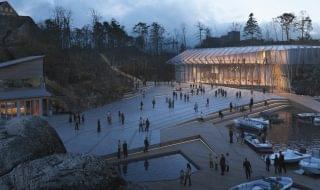 Arkitektfirma Helen & Hard: Nytt museumsbygg Odderøya, Kristiansand.