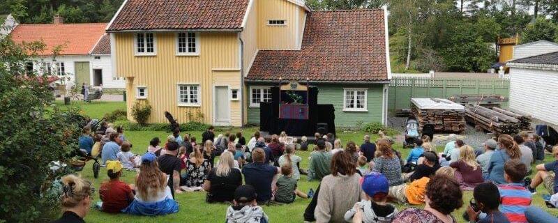 Baldrian og musa hos Kristiansand museum