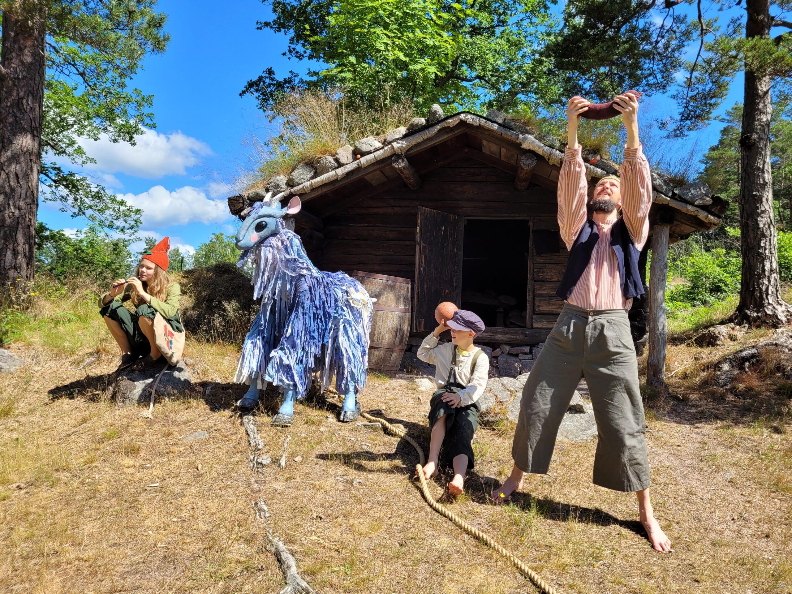 Tussa på tunet - skuespill - Kristiansand museum.