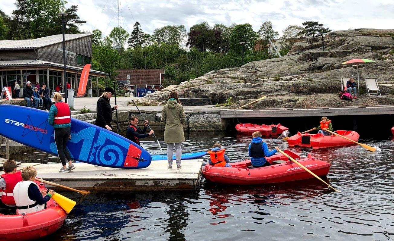 Odderøya museumshavn Kristiansand.