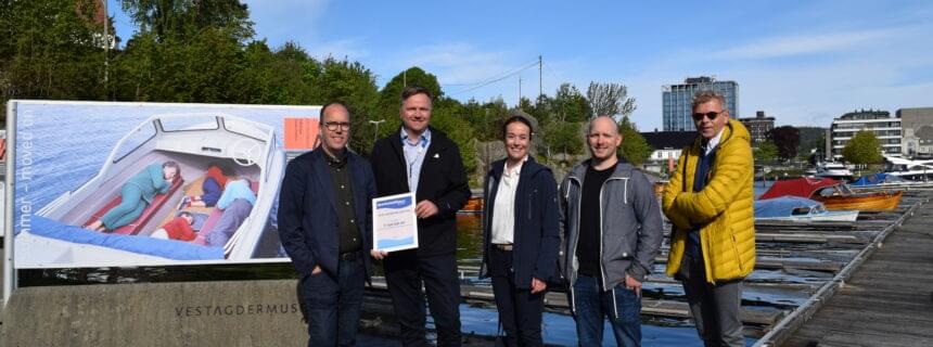 Sparebankstiftelsen SR-bank og Vest-Agder-museet på Odderøya 2022