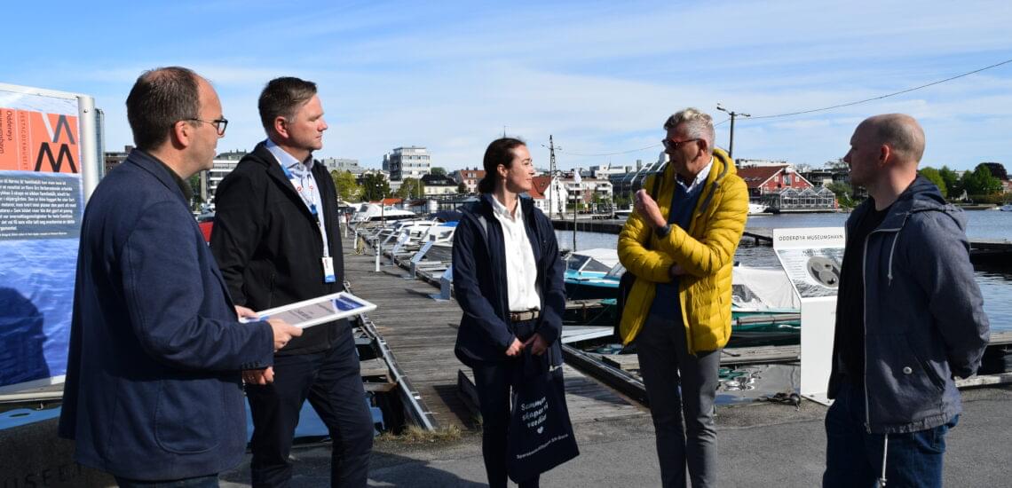 Sparebankstiftelsen SR-bank og Vest-Agder-museet i Odderøya museumshavn 2022