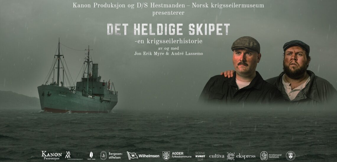 Bilde til Teaterforestillingen «Det heldige skipet – en krigsseilerhistorie» på DS Hestmanden