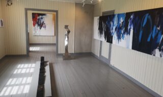 Kunstutstillingen Retrospektiv av Alfred Vågsvoll - Nordberg fort