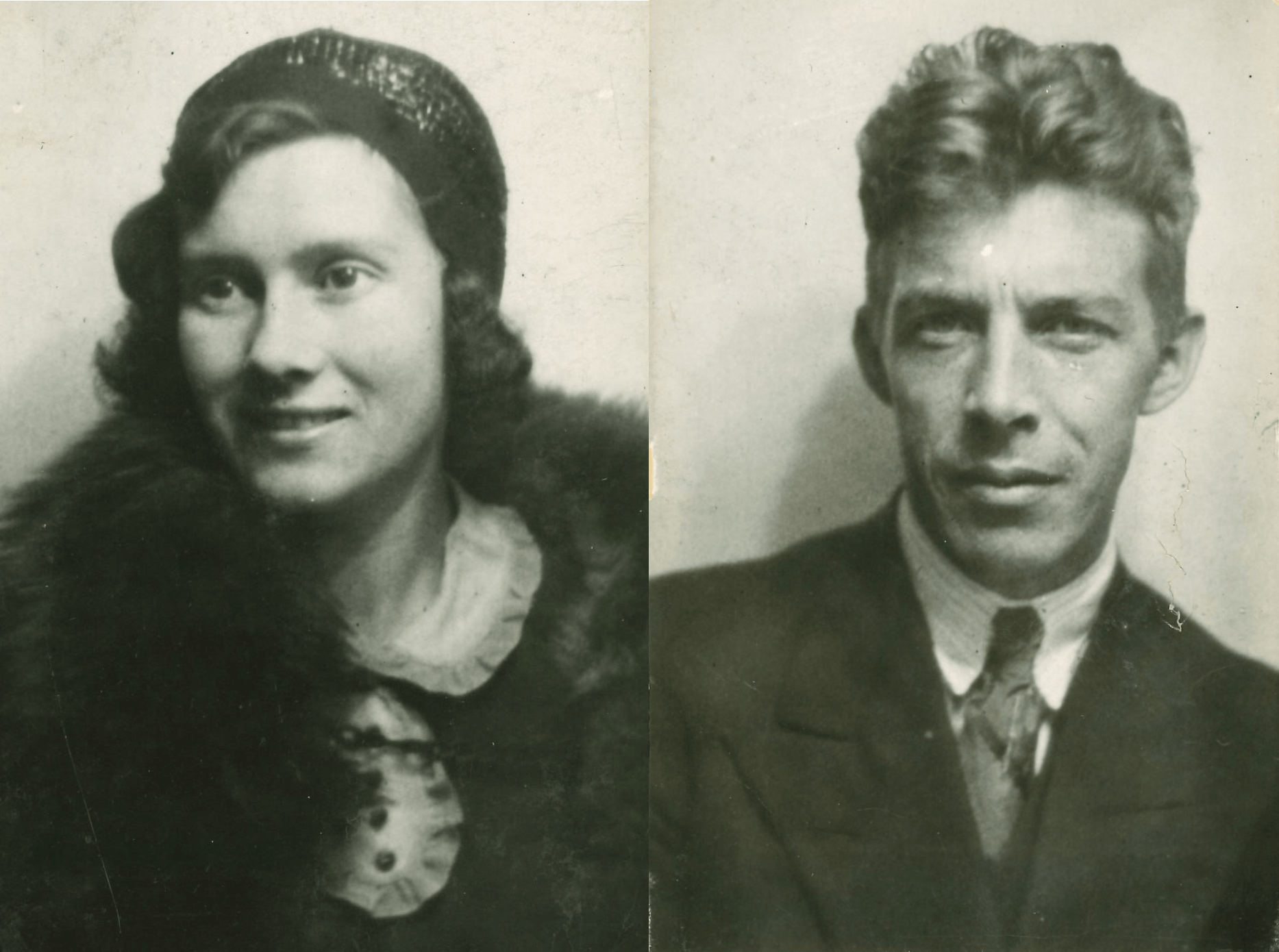 Helga og Reidar Marius Jacobsen, lånt av Hilde Elisabeth Tellefsen Høynes