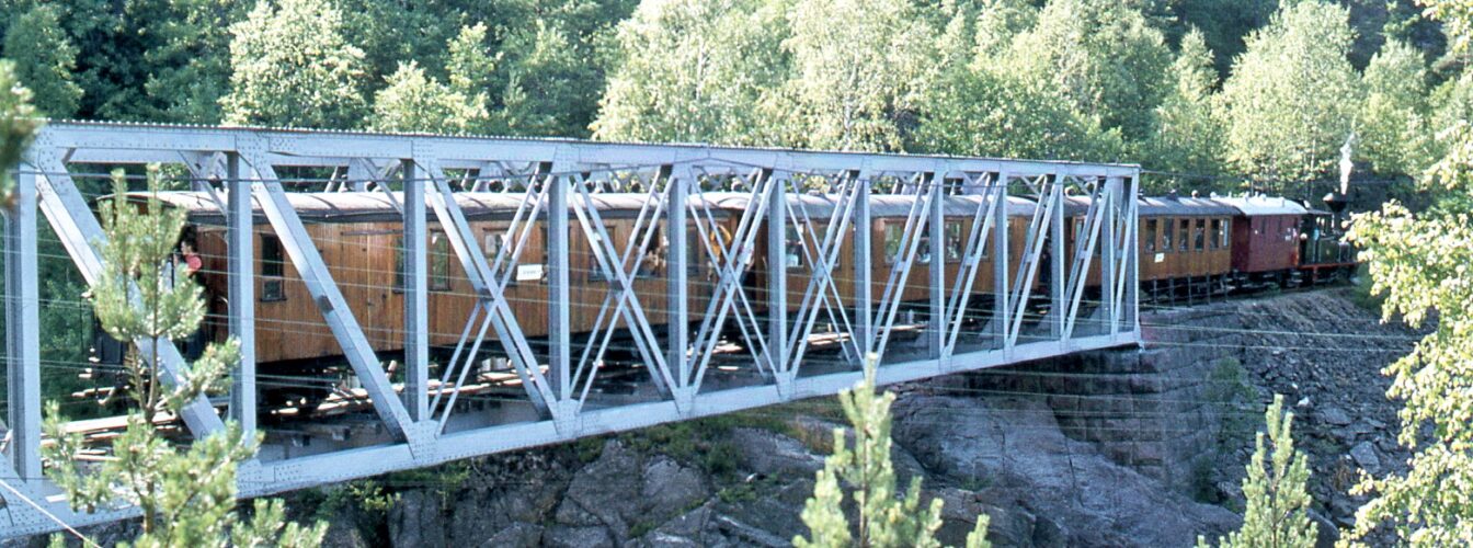 Setesdalsbanen bro Paulen bro.