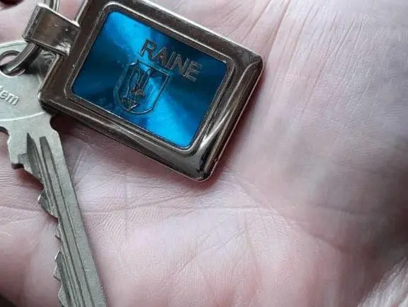 Nøkkelknippe merket med Ukraina