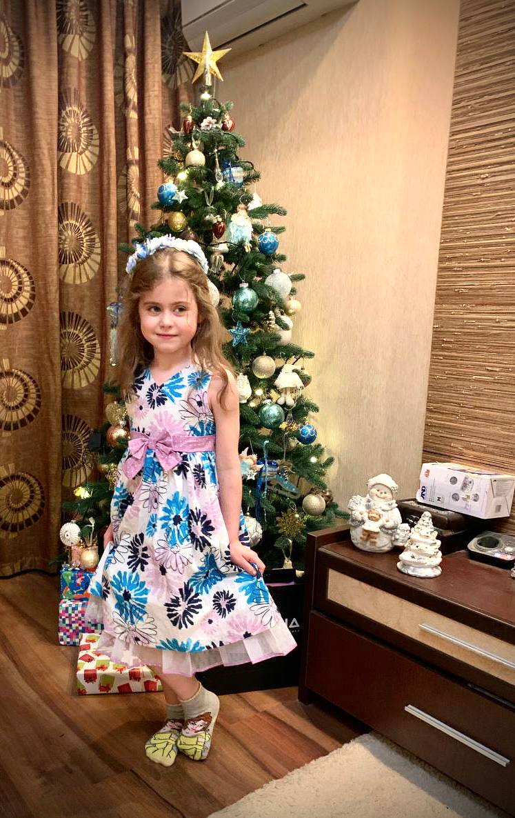 Maria feirer lykkelig jul i Ukraina
