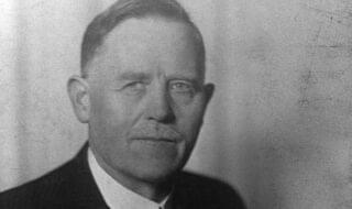 Martin Mosvold, antakelig nær 40-årsdagen i 1934.