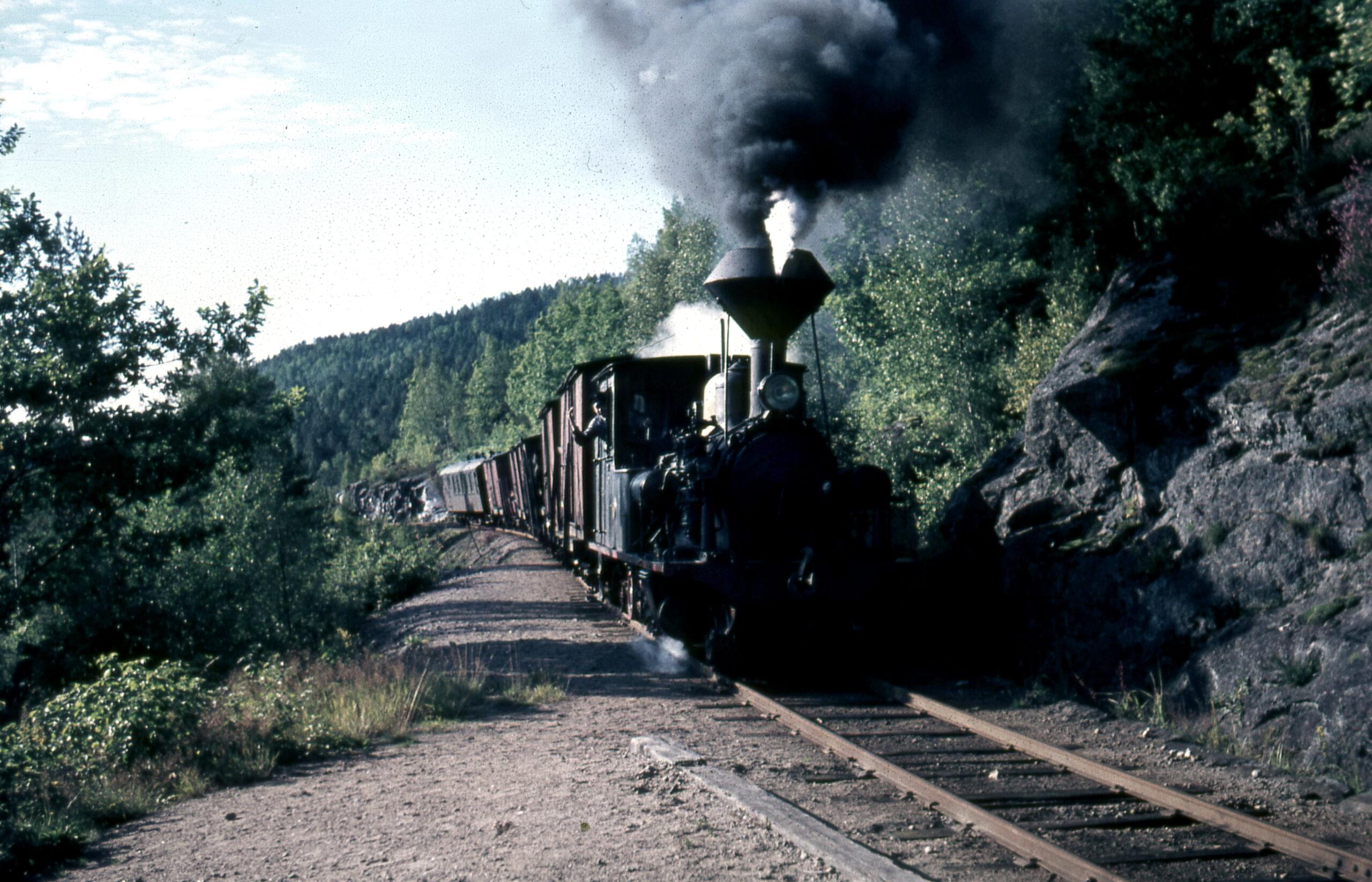 Setesdalsbanen. Foto: Tormod Rødland.