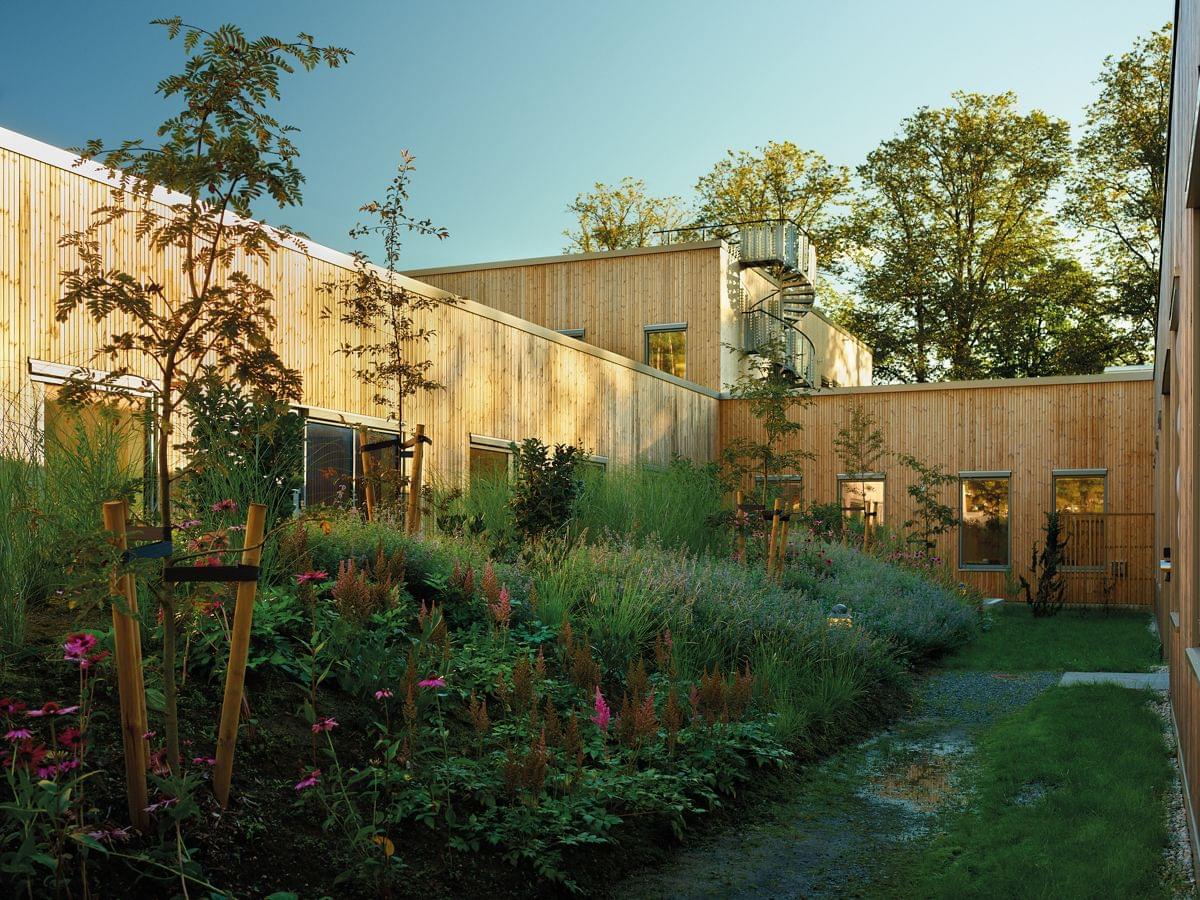 Sørlandets sykehus. Foto Marcel Tiedje - Skanska.