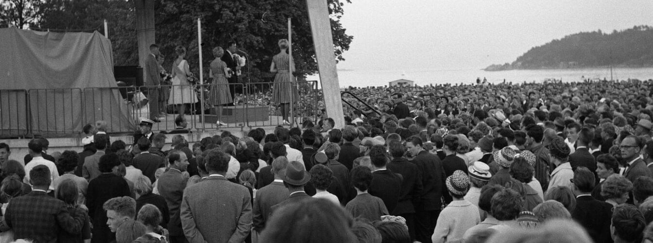 Tresse kokte under 7. juni-festene på 50- og 60-tallet.