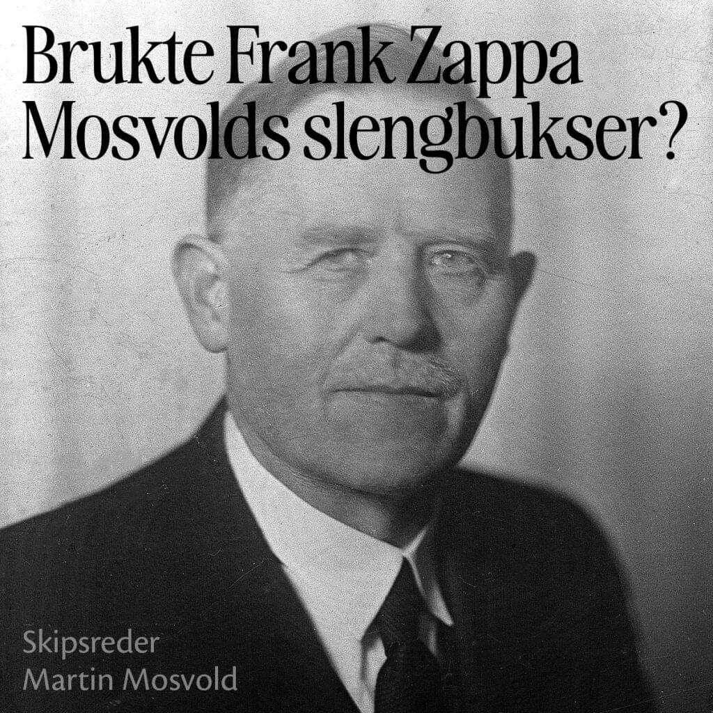 Vi forteller din historie - Brukte Frank Zappa Mosvolds slengbukser