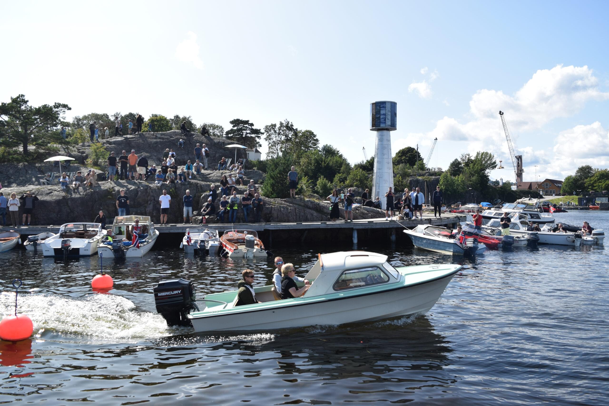 Fjordling 17 fot 1965 modell under Plastikk 2023.