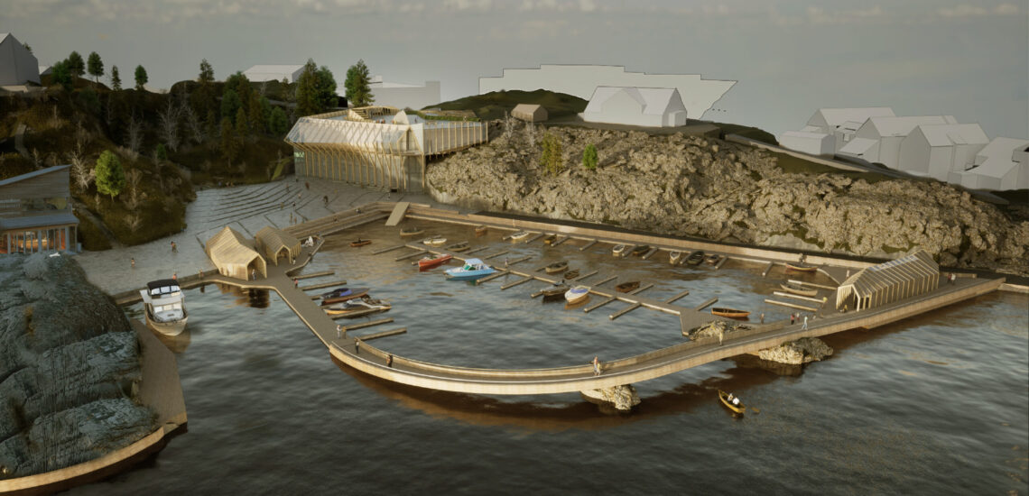 Bilde til 3 millioner kroner til vannspeilet i Nodeviga Odderøya