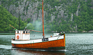 Museumsskøyta Solstrand.