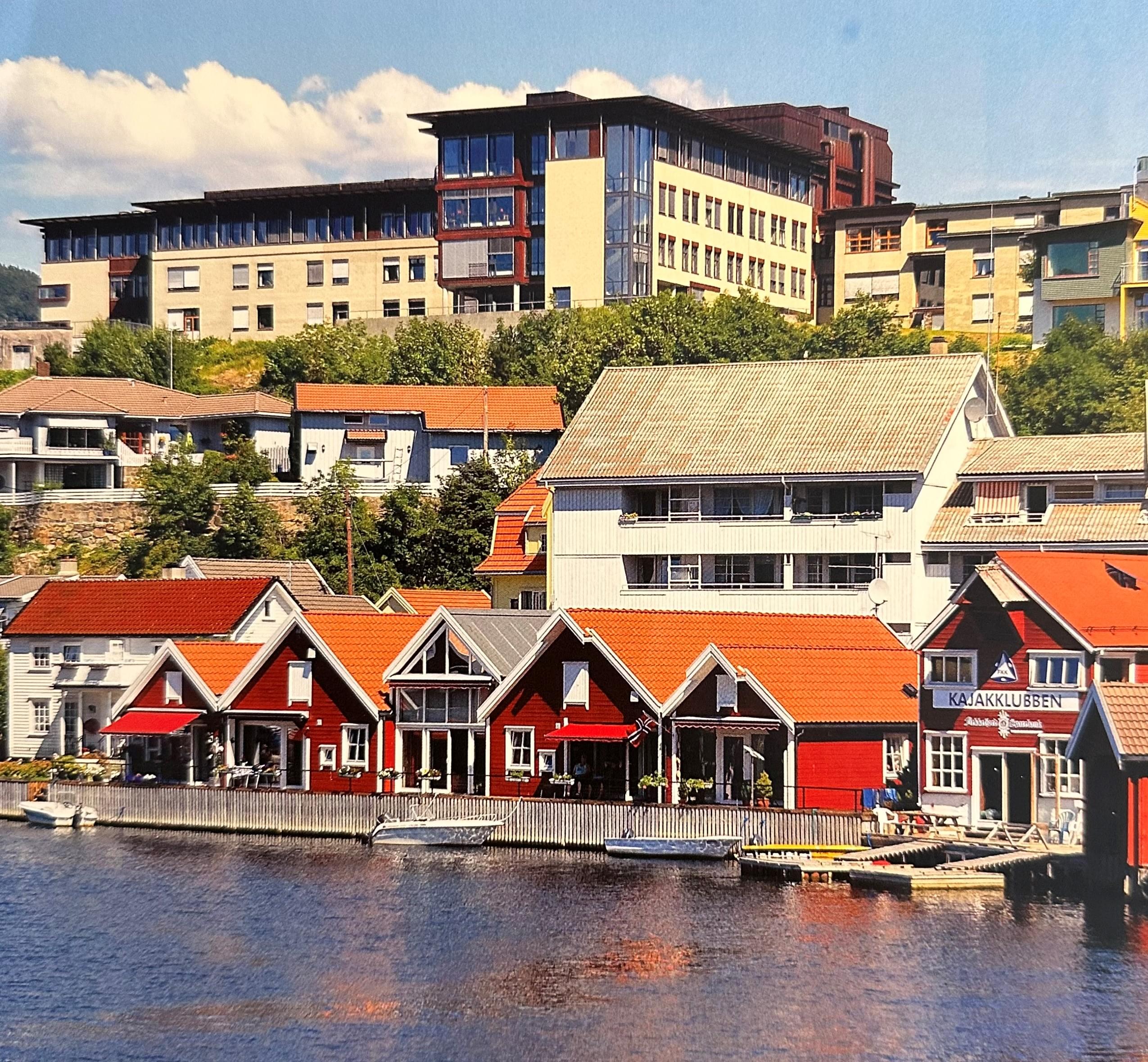 Flekkefjord sykehus. Foto Knut Sand Bakken.