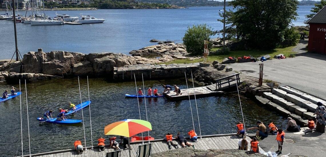 Bilde til Sommeråpent i Odderøya museumshavn