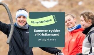 Vårryddedagen 2024 Kristiansand.