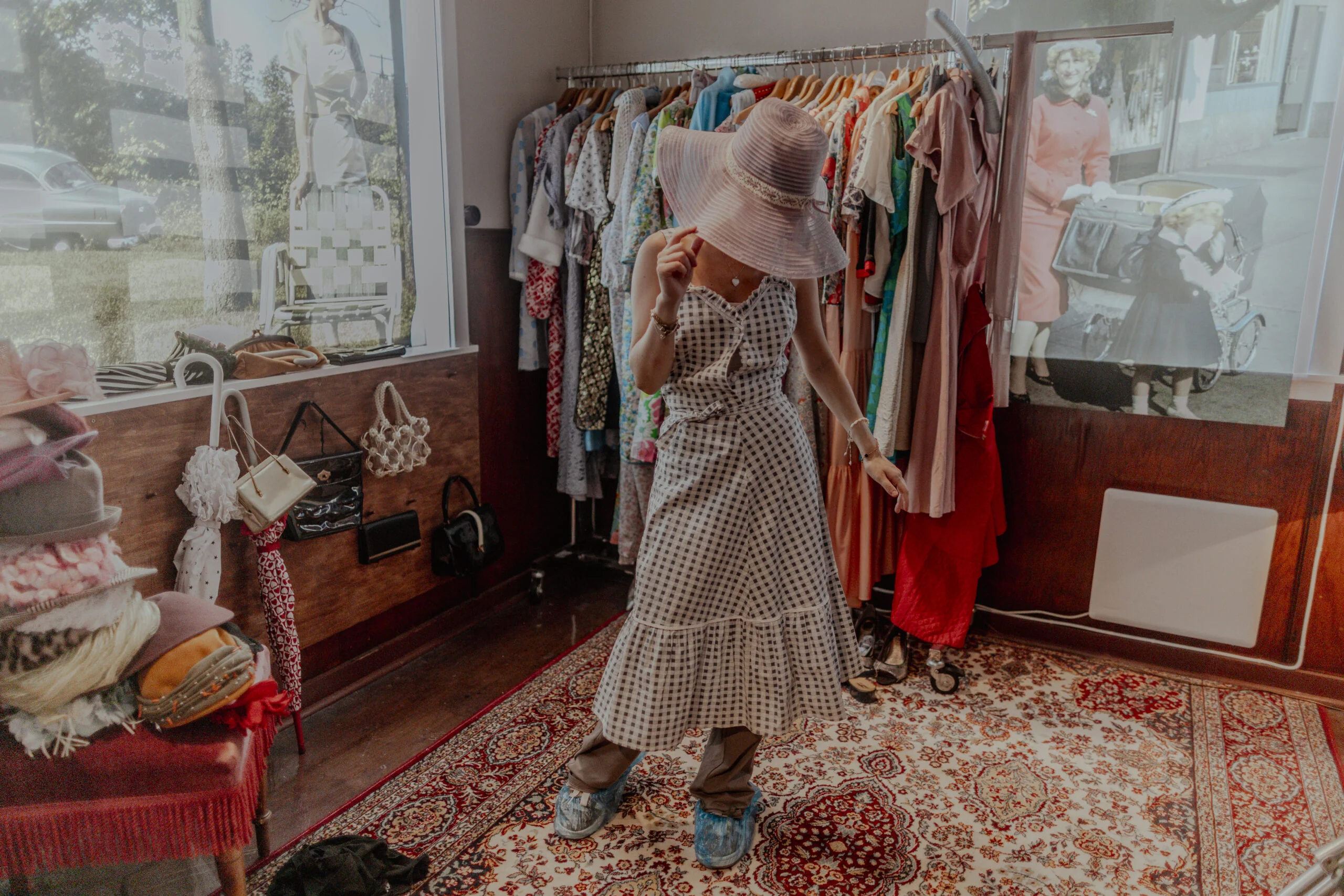 Amerikautstillingen "Med Junaiten i trunken" på Nordberg fort - Lista museum.