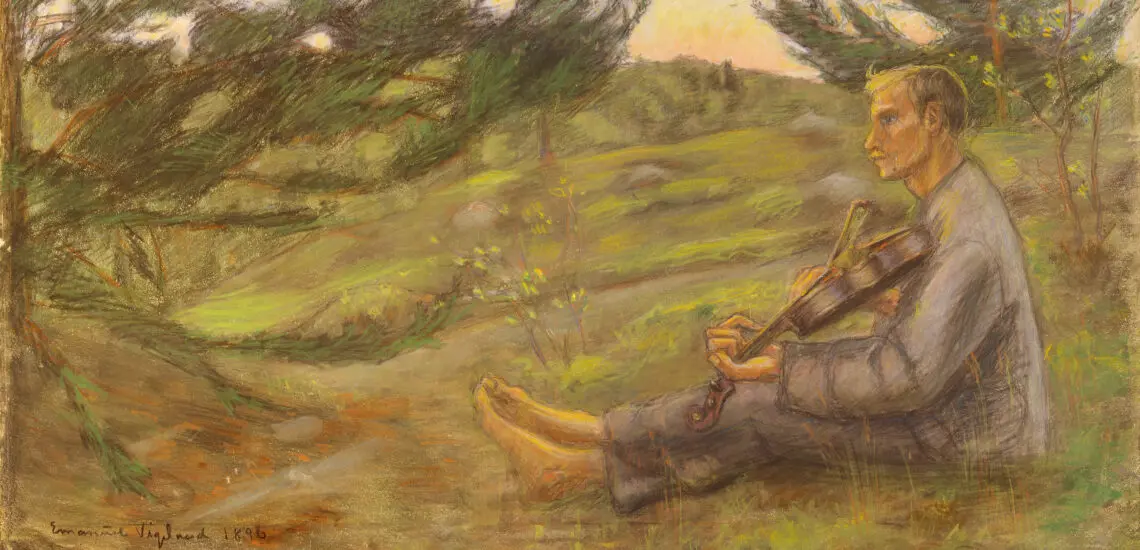 Bilde til Vi feirer Emanuel Vigeland med barnehagene i Mandal