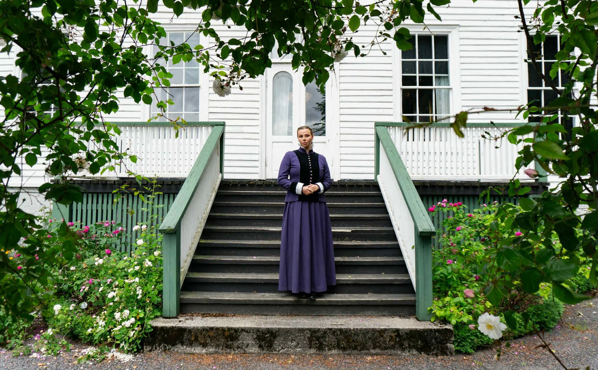 Forestillingen Elegansens kunst på Gimle Gård.