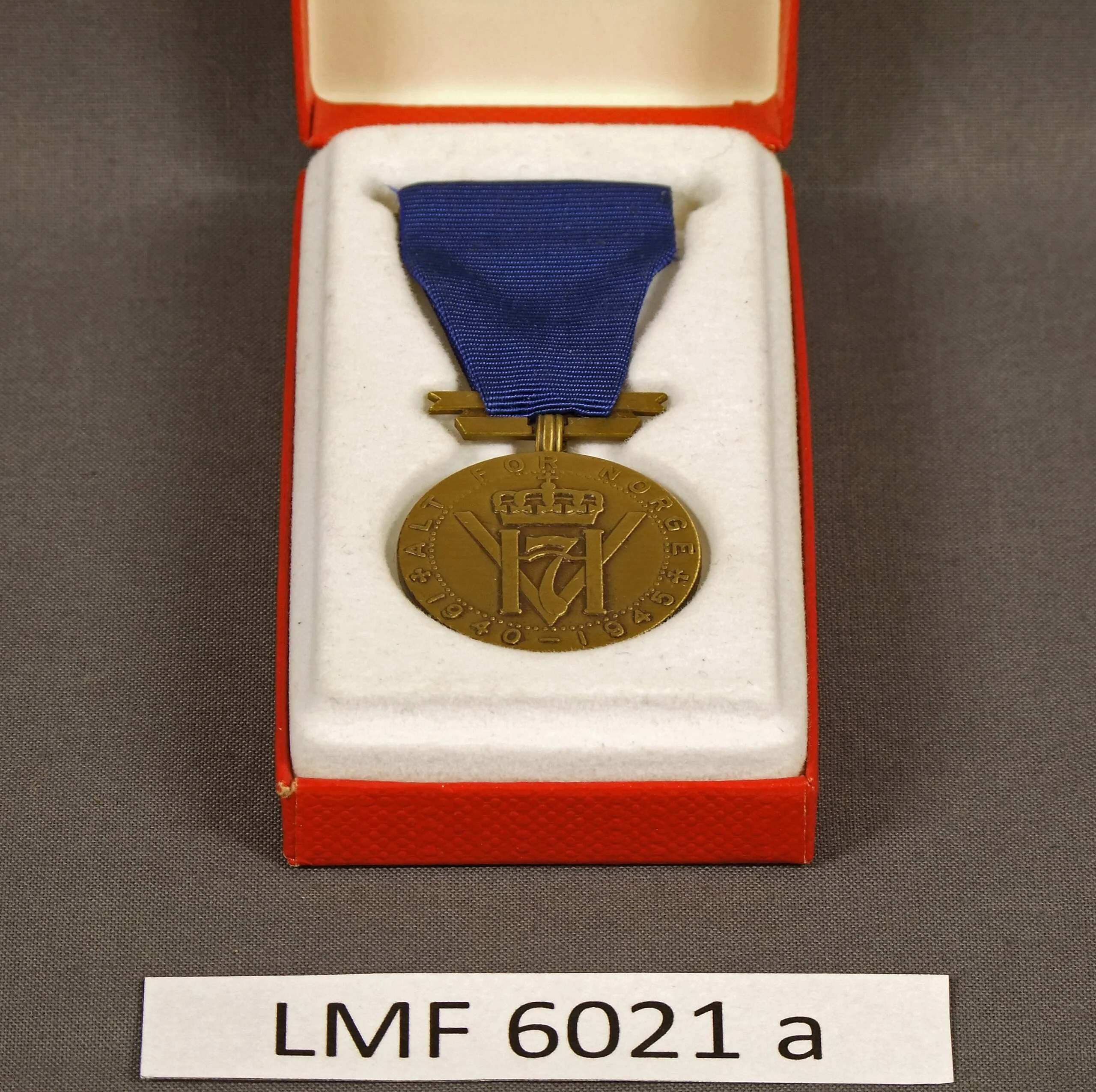 Frihetsmedaljen til Andreas Vetland.