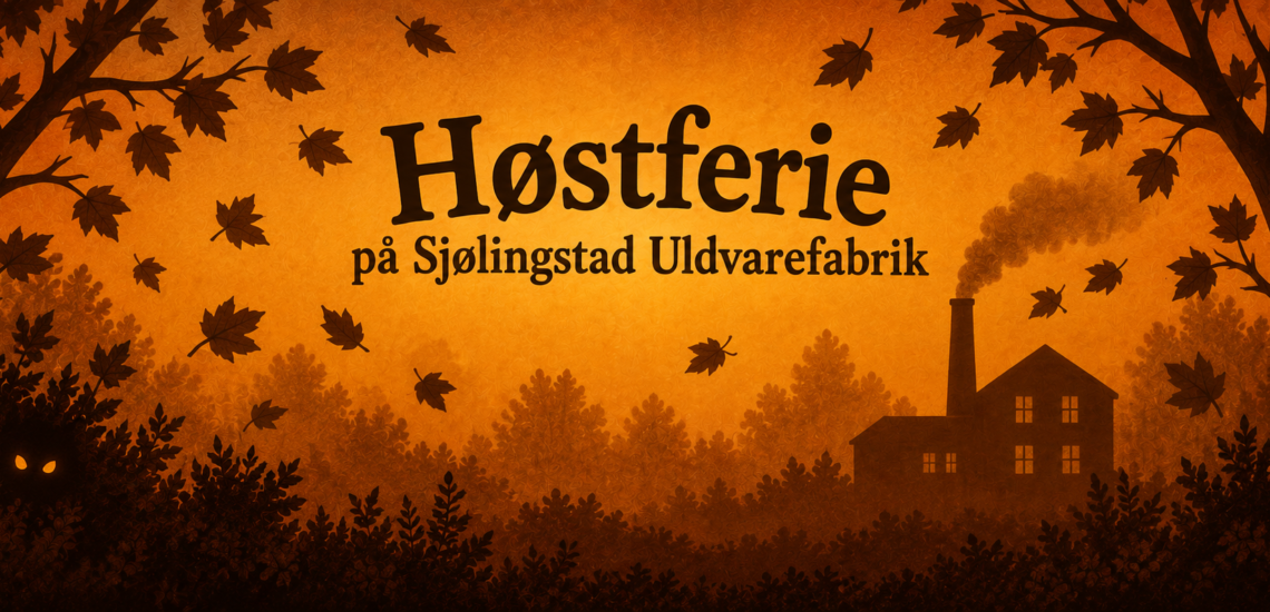 Bilde til Høstferie på Sjølingstad Uldvarefabrik: Ullmonsteret på museumsfabrikken!