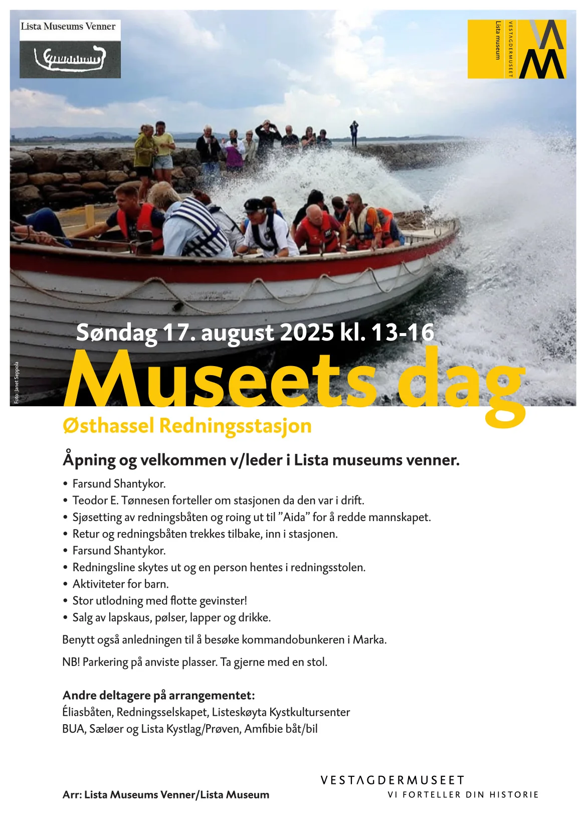 Lista museum - Museets dag 2025 plakat.