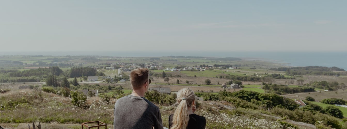 Utsikt fra Nordberg fort.
