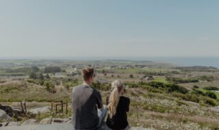 Utsikt fra Nordberg fort.