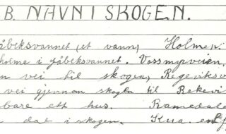 Bilde av beskrivelse av et stedsnavn