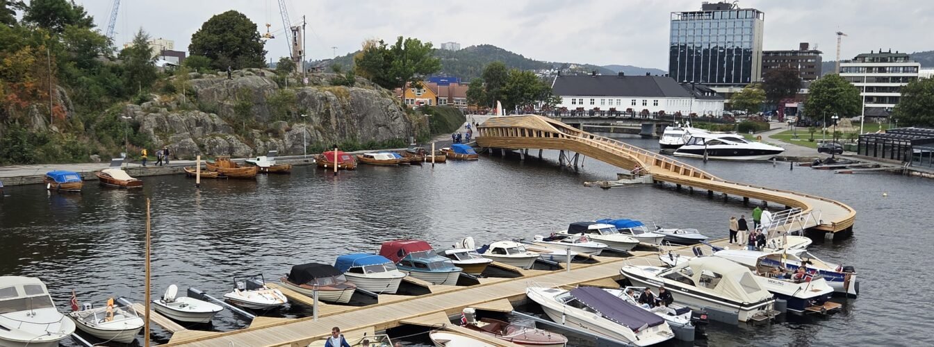 Odderøya museumshavn under Plastikk 2025.