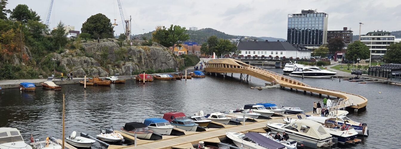 Odderøya museumshavn under Plastikk 2025.