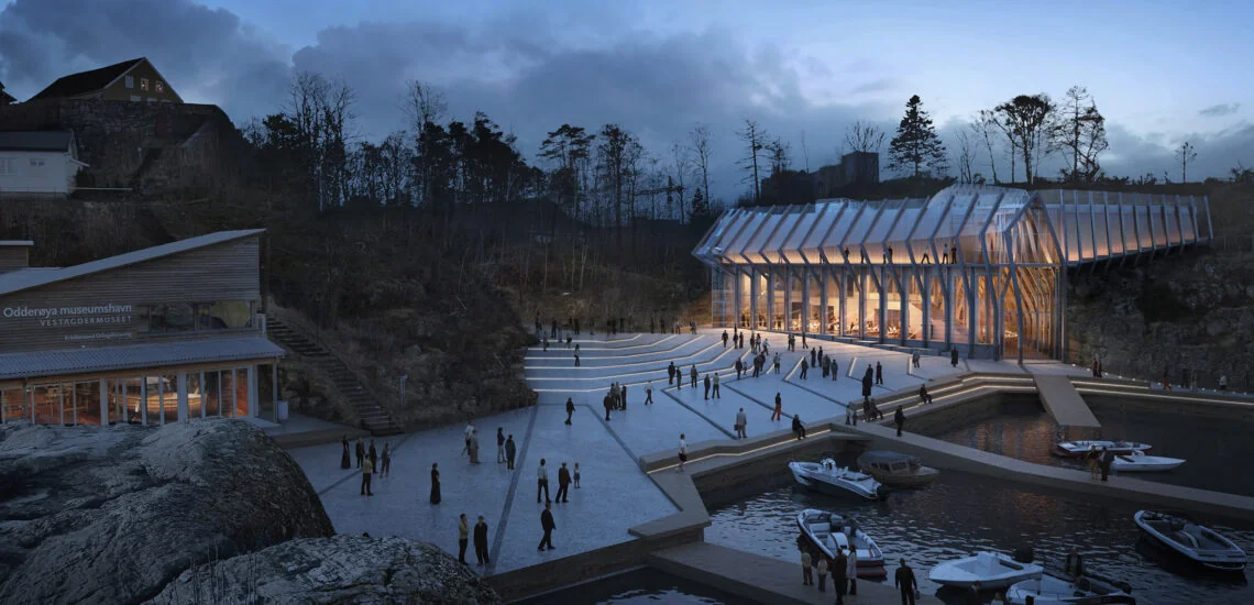 Bilde til VIGA kulturhistorisk museum er navnet på det nye museet på Odderøya