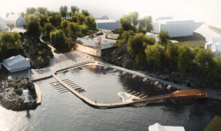 Kulturhistorisk museum Odderøya Kristiansand Vest-Agder-museet. Foto Helen & Hard (2026).