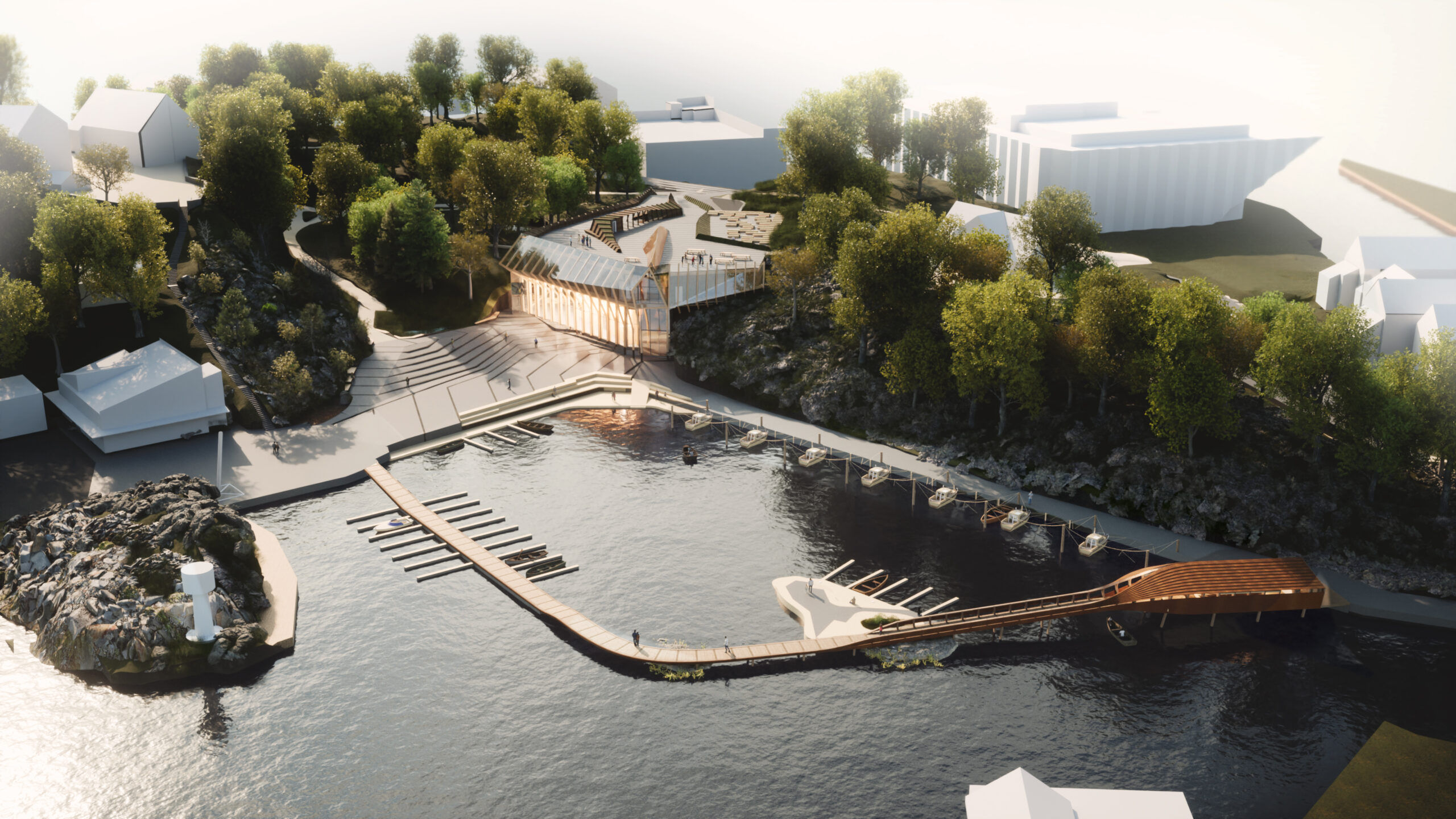 Kulturhistorisk museum Odderøya Kristiansand Vest-Agder-museet. Foto Helen & Hard (2026).