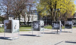 Demokratiuka 2026 - Utstilling Torvet. Foto Trine Robstad - Vest-Agder-museet.