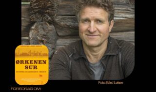 Foredragsplakat Ørkenen Sur.