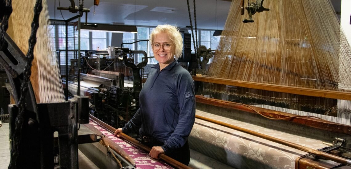 Bilde til Sommer på Sjølingstad Uldvarefabrik