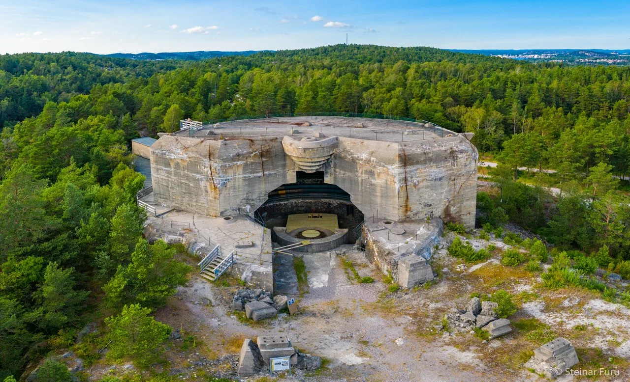 Kasamatt på Kristiansand kanonmuseum